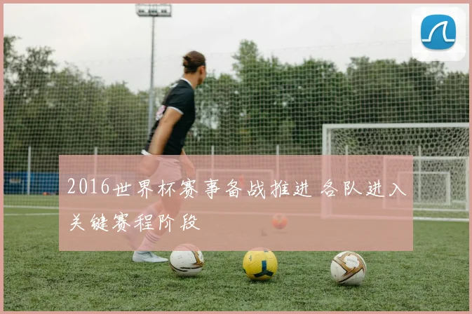 2016世界杯赛事备战推进 各队进入关键赛程阶段