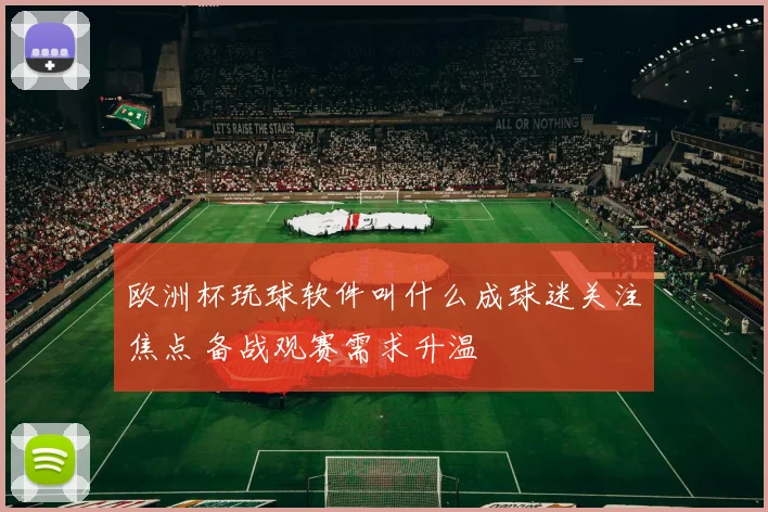 欧洲杯玩球软件叫什么成球迷关注焦点 备战观赛需求升温